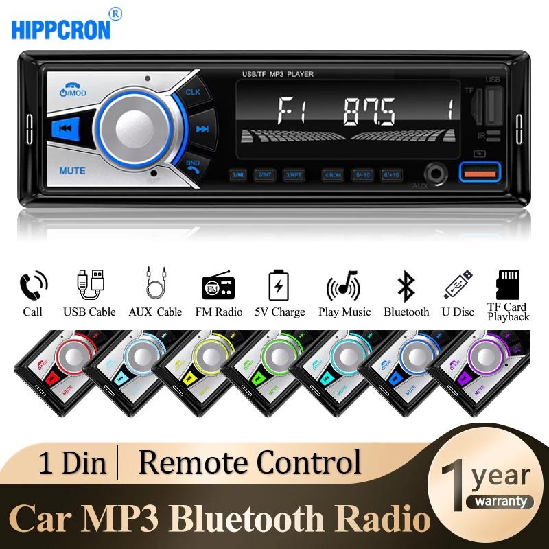 HIPPCRON   ׷,  Ƽ̵,  MP3 ÷̾, Aux Է USB , 1 din 